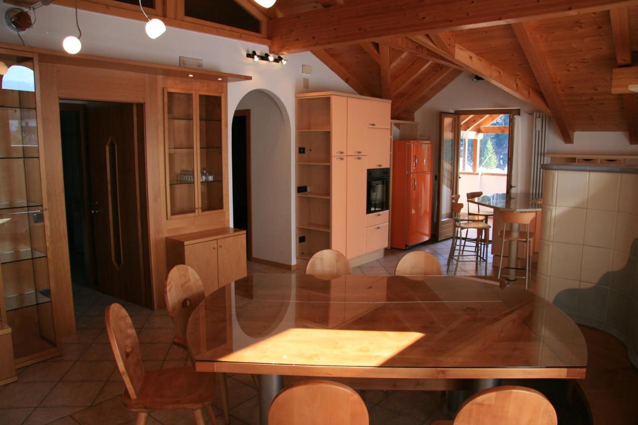 Attico In Legno Ad Andalo Lägenhet Exteriör bild