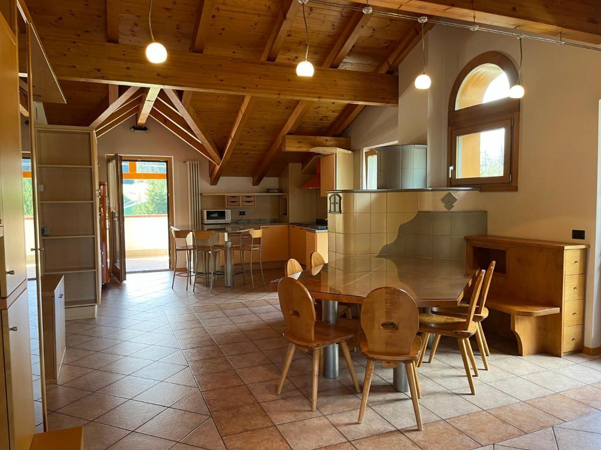Attico In Legno Ad Andalo Lägenhet Exteriör bild