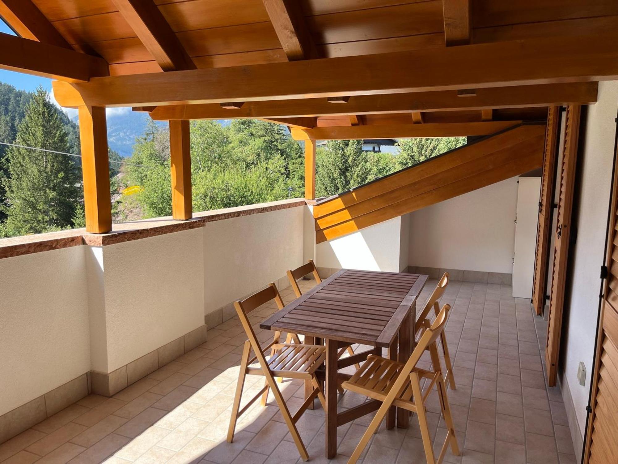 Attico In Legno Ad Andalo Lägenhet Exteriör bild