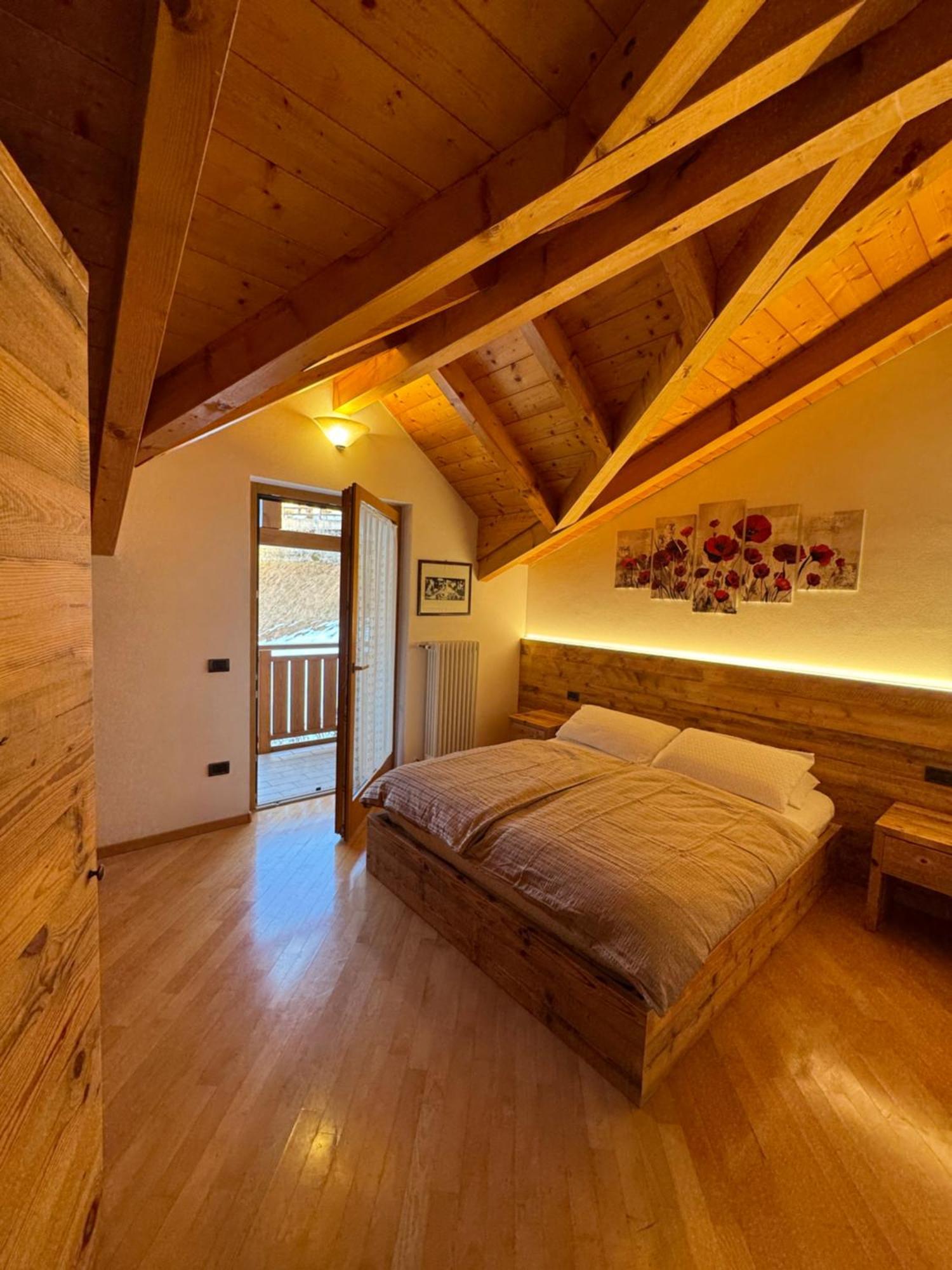 Attico In Legno Ad Andalo Lägenhet Exteriör bild