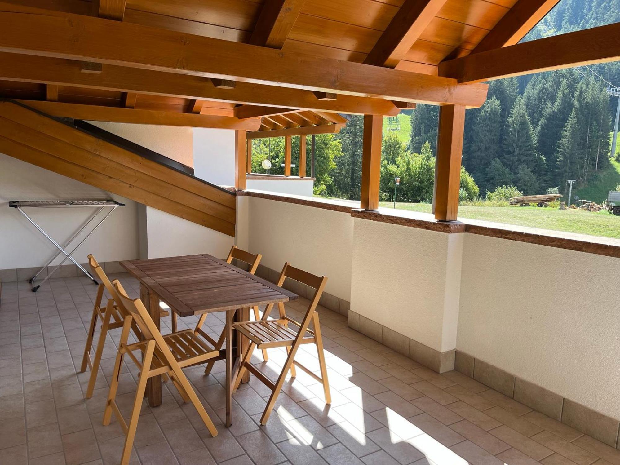 Attico In Legno Ad Andalo Lägenhet Exteriör bild